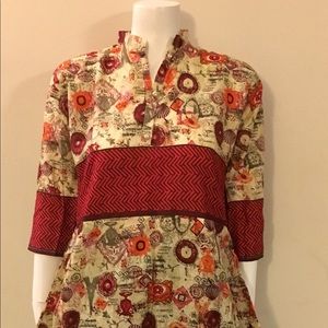 South East Asian Tunic Sz Small